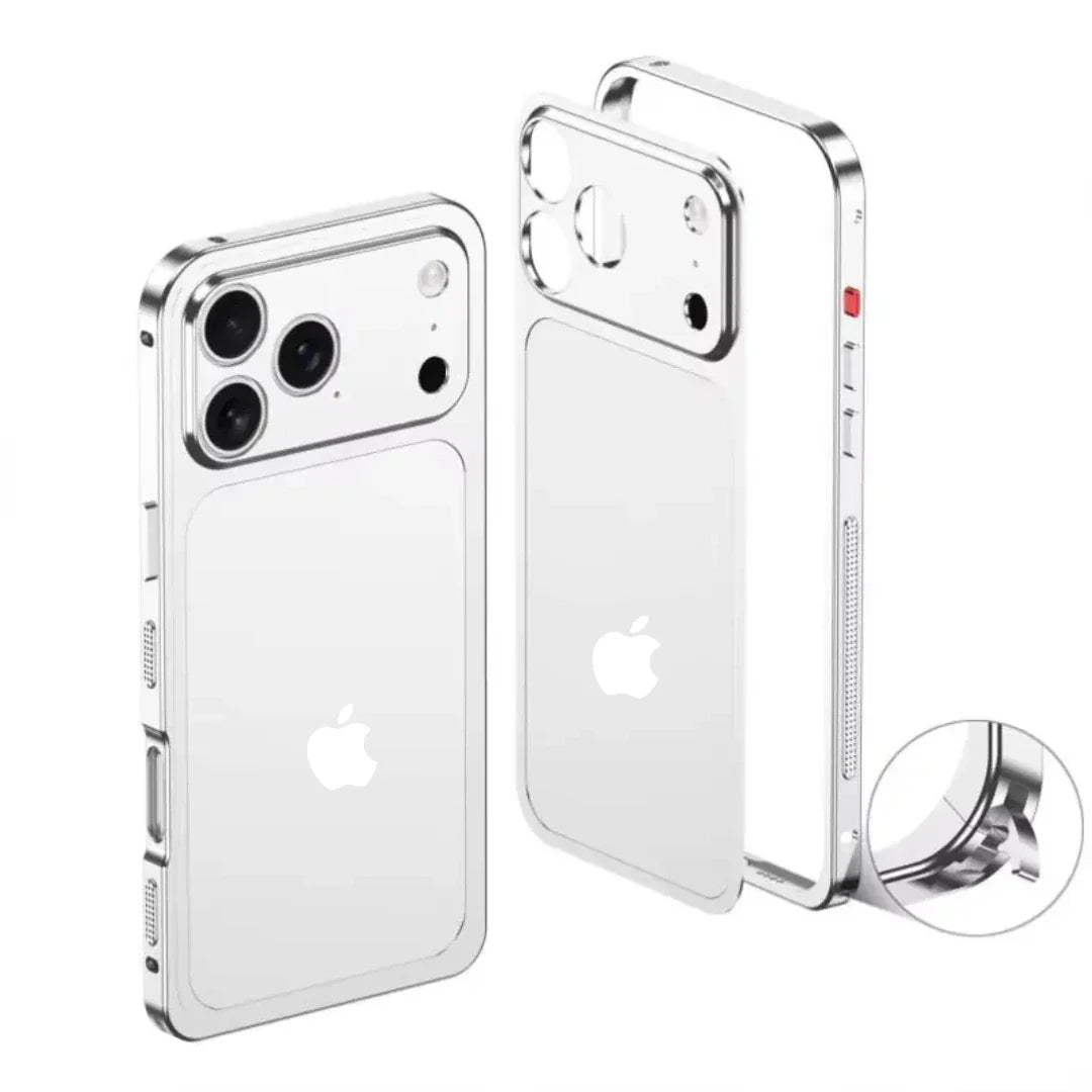 Metal Bumper Converter Case for iPhone 17 Series Look