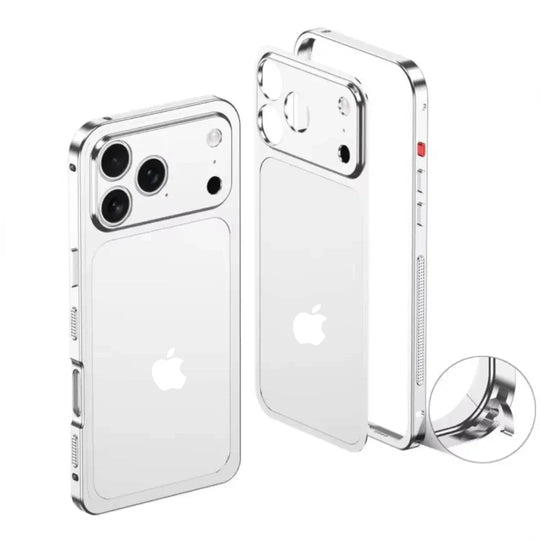 Metal Bumper Converter Case for iPhone 17 Series Look