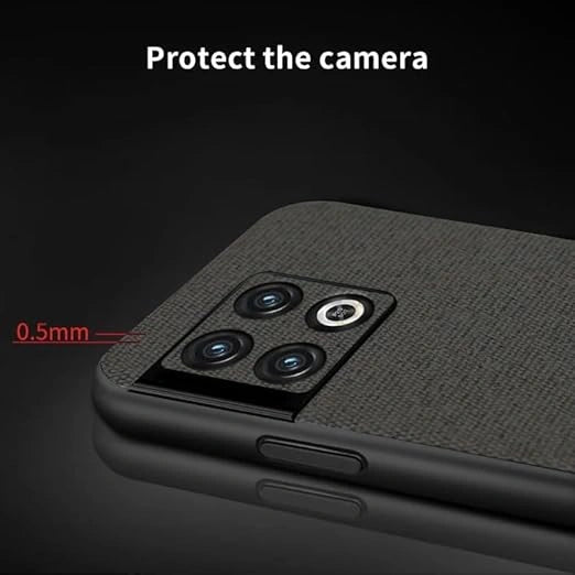 OnePlus TPU Shockproof Canvas Texture Back Cover Case.