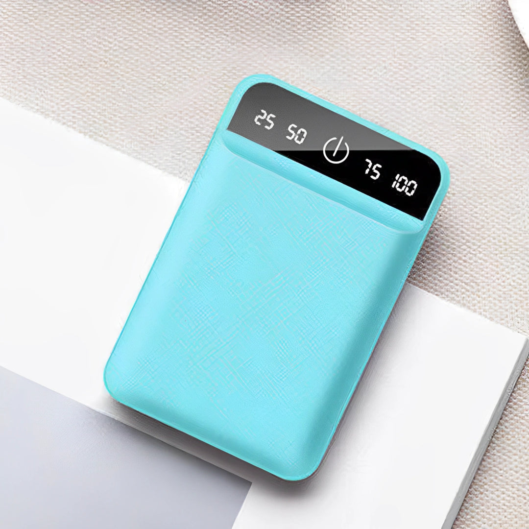 Compact 20000mAh Power Bank - High Capacity, Fast Charging Portable Charger.