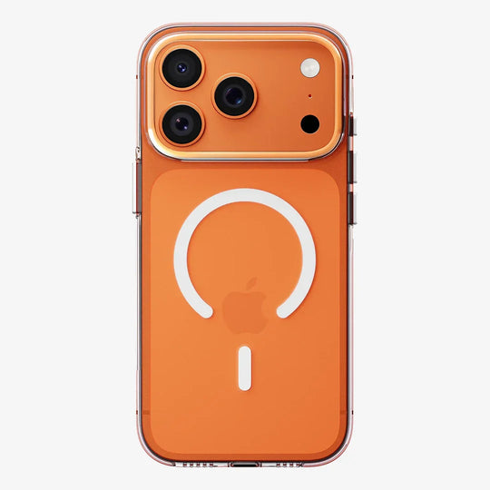 Crystely iPhone 17 Pro anti-yellow clear MagSafe case
