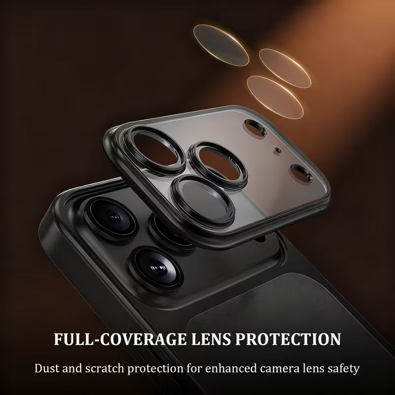 iPhone 17 Pro Max metallic frame lens protection