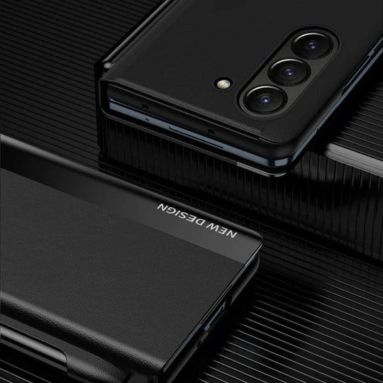 Shockproof Leather Fold Case For Samsung Galaxy Fold 6.