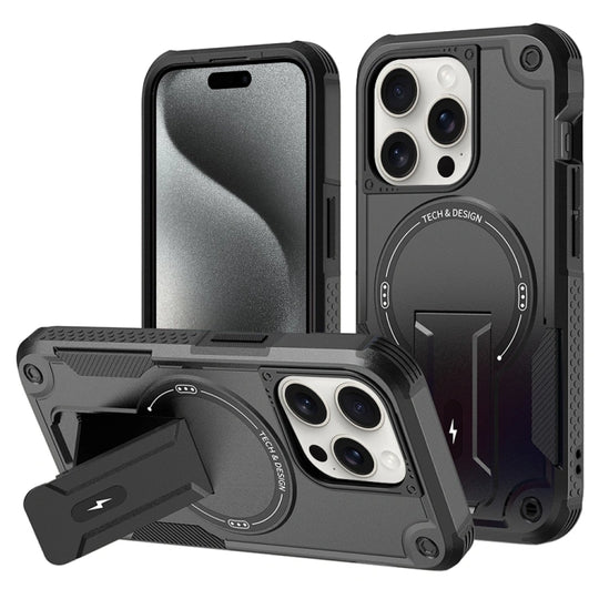 Heavy-Duty iPhone Cover with MagSafe charging, Built-in kickstand & Military-grade drop protection - iPhone.