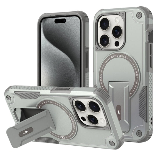 Heavy-Duty iPhone Cover with MagSafe charging, Built-in kickstand & Military-grade drop protection - iPhone.