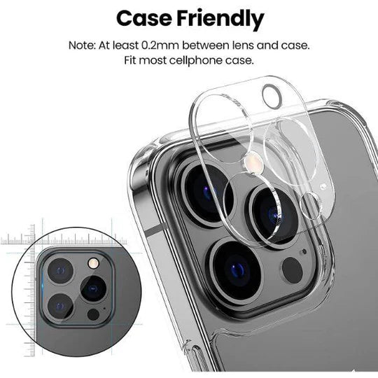 Premium Camera Lens Protector for iPhone 15 Pro Max.