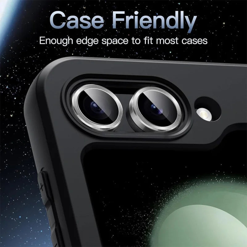 Samsung Galaxy Z Flip 6 Protective Metal Lens Rings.