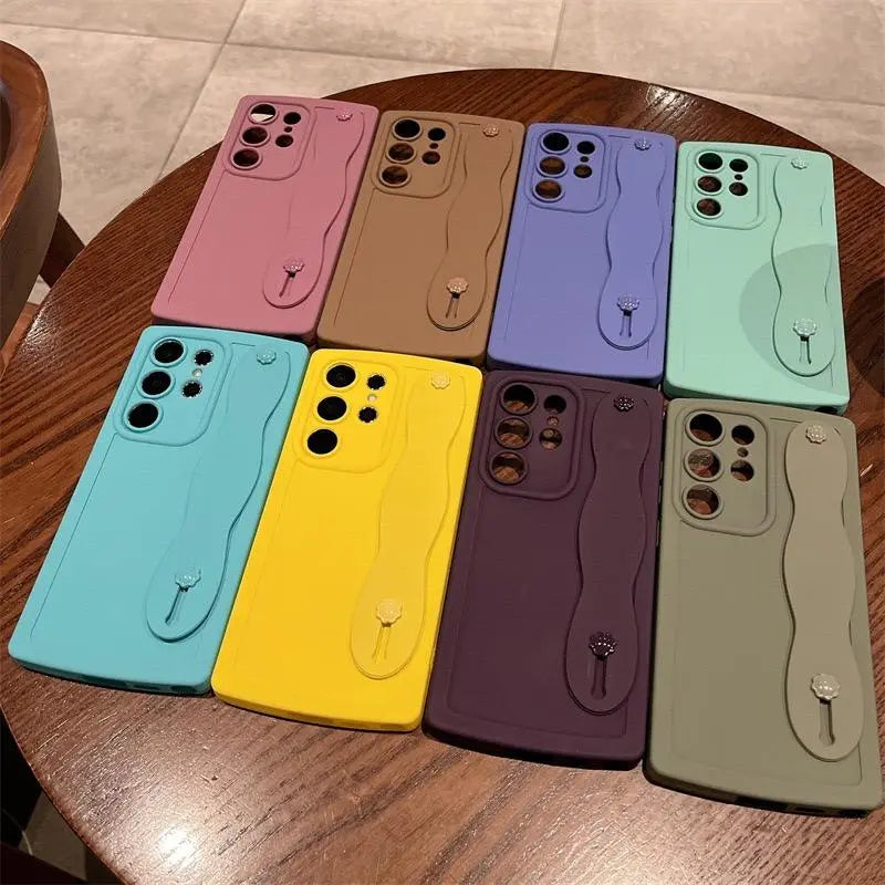 Brown Love Heart Aesthetic Phone Case