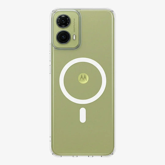 Clear Anti-Yellow MagSafe Case – Motorola G35