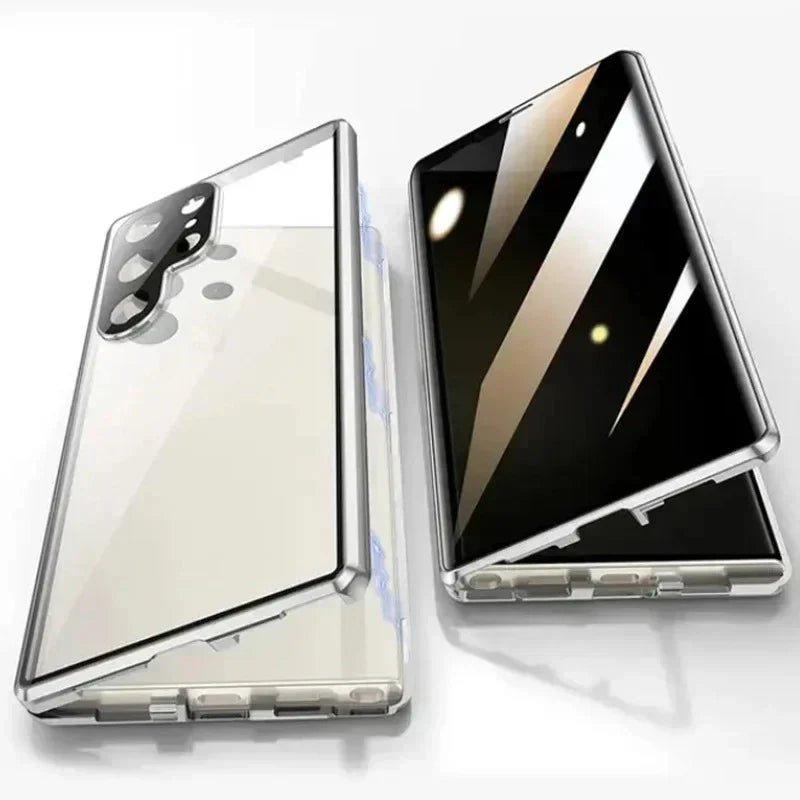 Samsung S26 Ultra Anti-Spy Dual Magnetic Glass Case