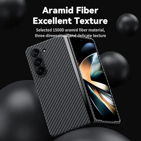Luxury Real Carbon Fiber Phone Case for Samsung Galaxy Z Fold 6 - Sleek, Durable, Premium Protection