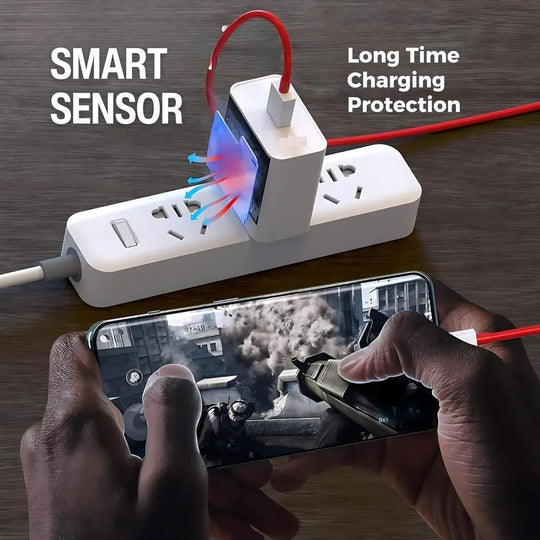 super vooc charger for oneplus with original charging cable