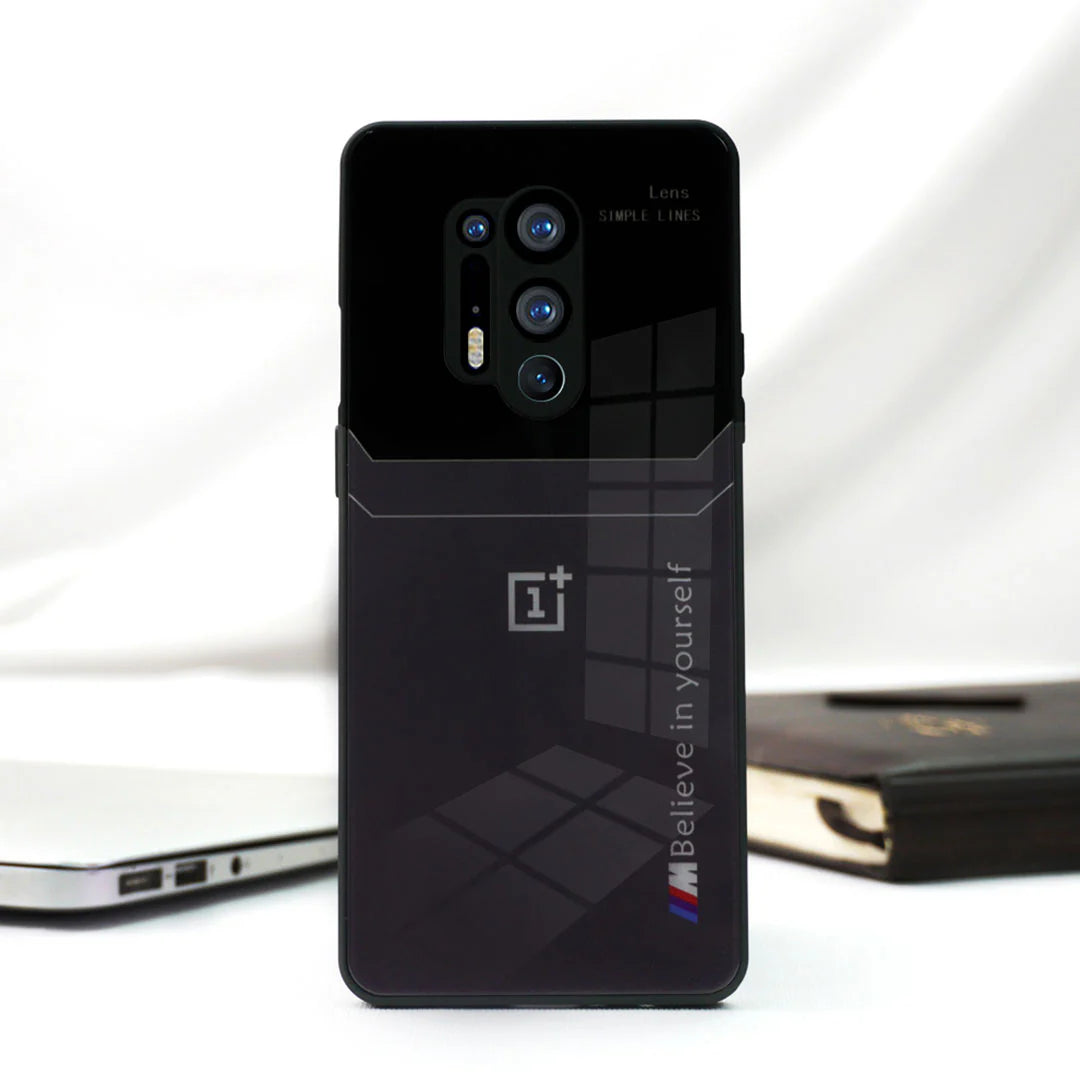 Sleek Large Window Glass Case for OnePlus.