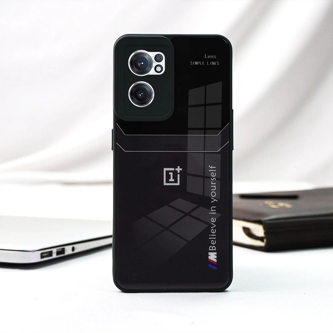 Sleek Large Window Glass Case for OnePlus.