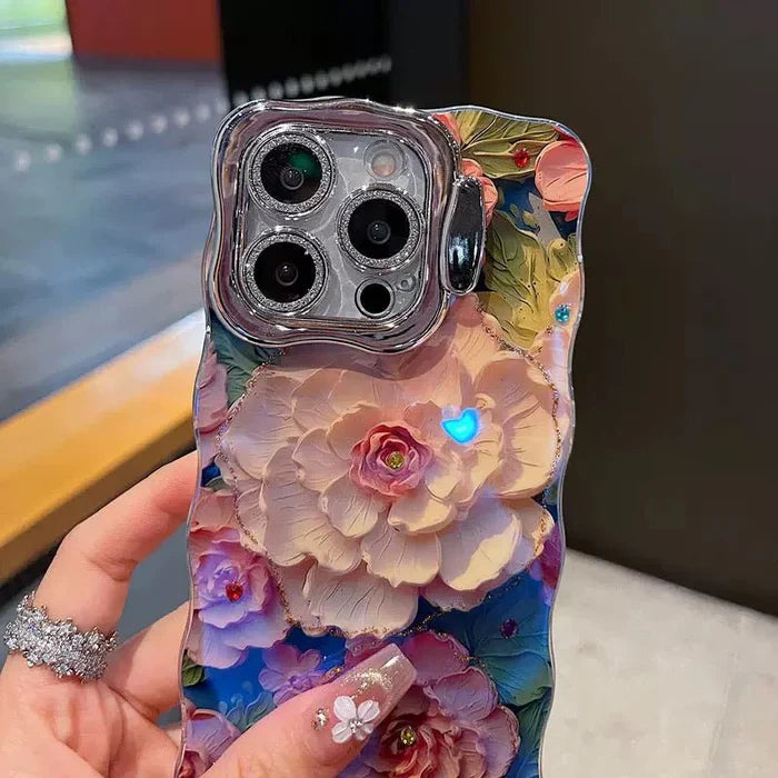 Retro Flower Classy iPhone Case