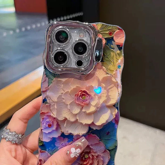 Retro Flower Classy iPhone Case