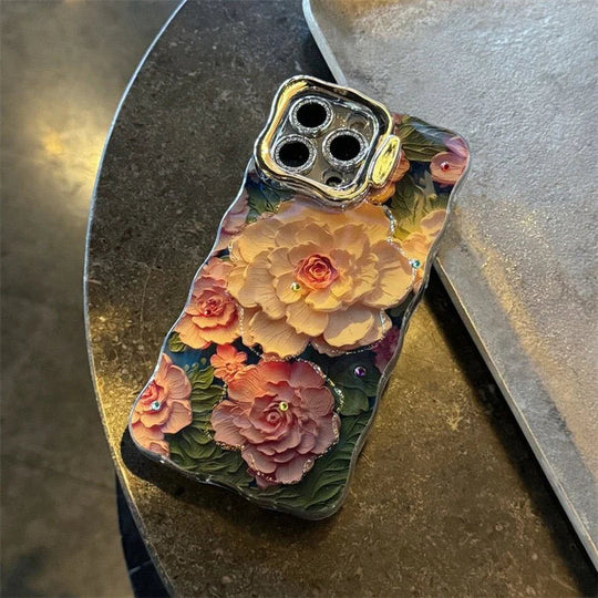 Retro Flower Classy iPhone Case