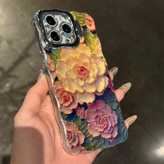 Retro Flower Classy iPhone Case