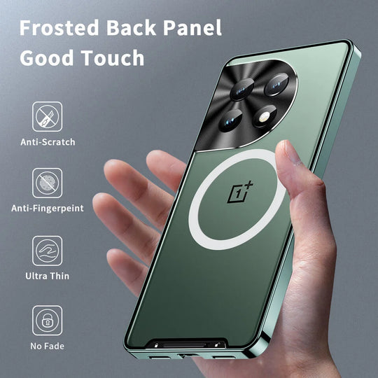 Luxe Guard Ultra Thin Metal Frame Case for OnePlus. *PREMIUM*