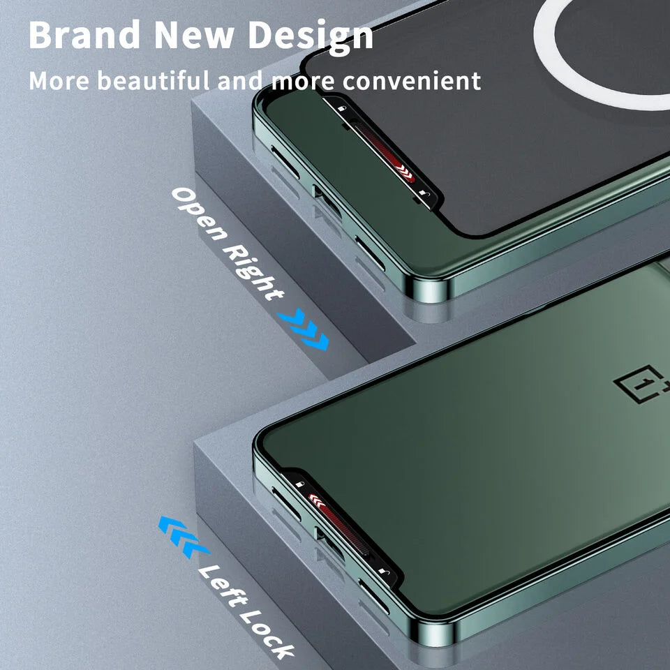 Luxe Guard Ultra Thin Metal Frame Case for OnePlus. *PREMIUM*