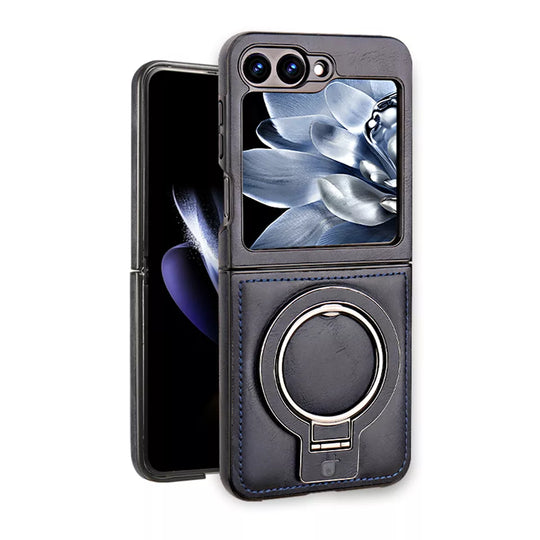 Galaxy Z Flip Magno Pro Leather Wallet Case