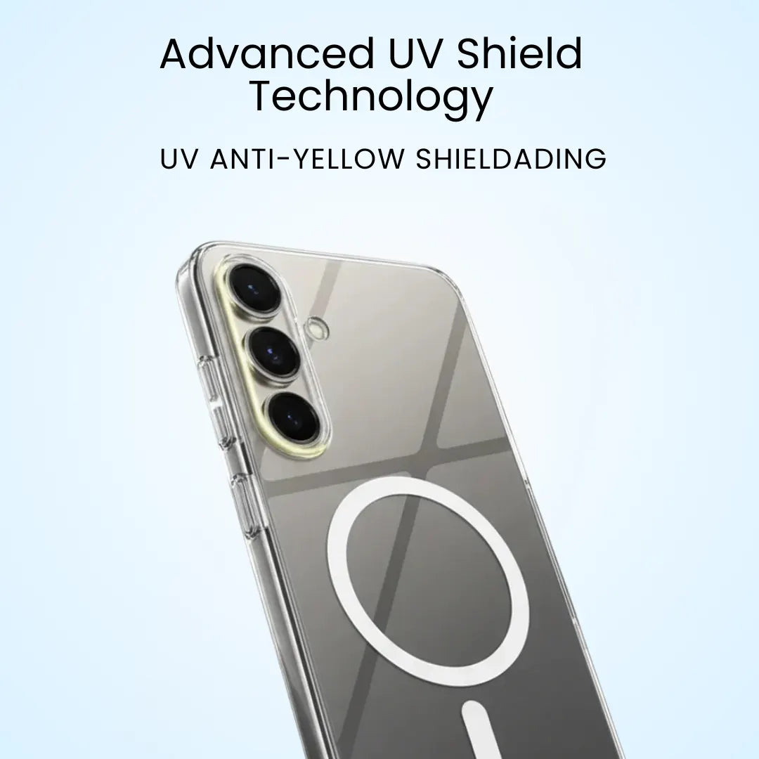 Anti Yellow Magsafe Clear Case Samsung S22