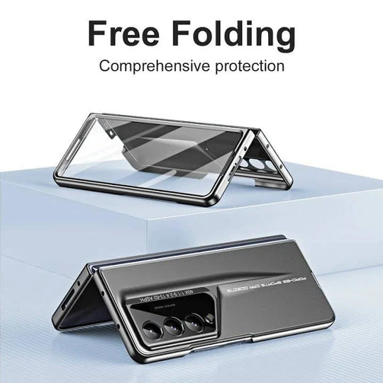 Blade™ Galaxy  Ⓩ Fold Series Cutting Edge Hard PC Case Fold Phone.