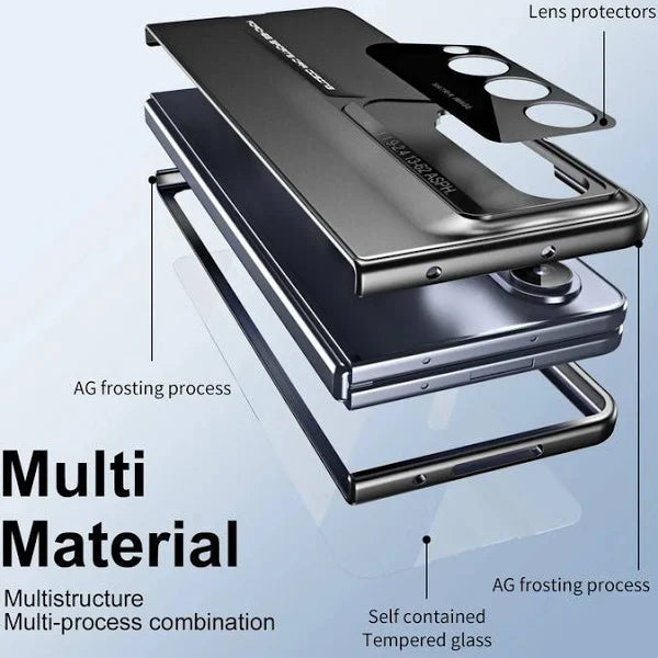 Blade™ Galaxy  Ⓩ Fold Series Cutting Edge Hard PC Case Fold Phone.