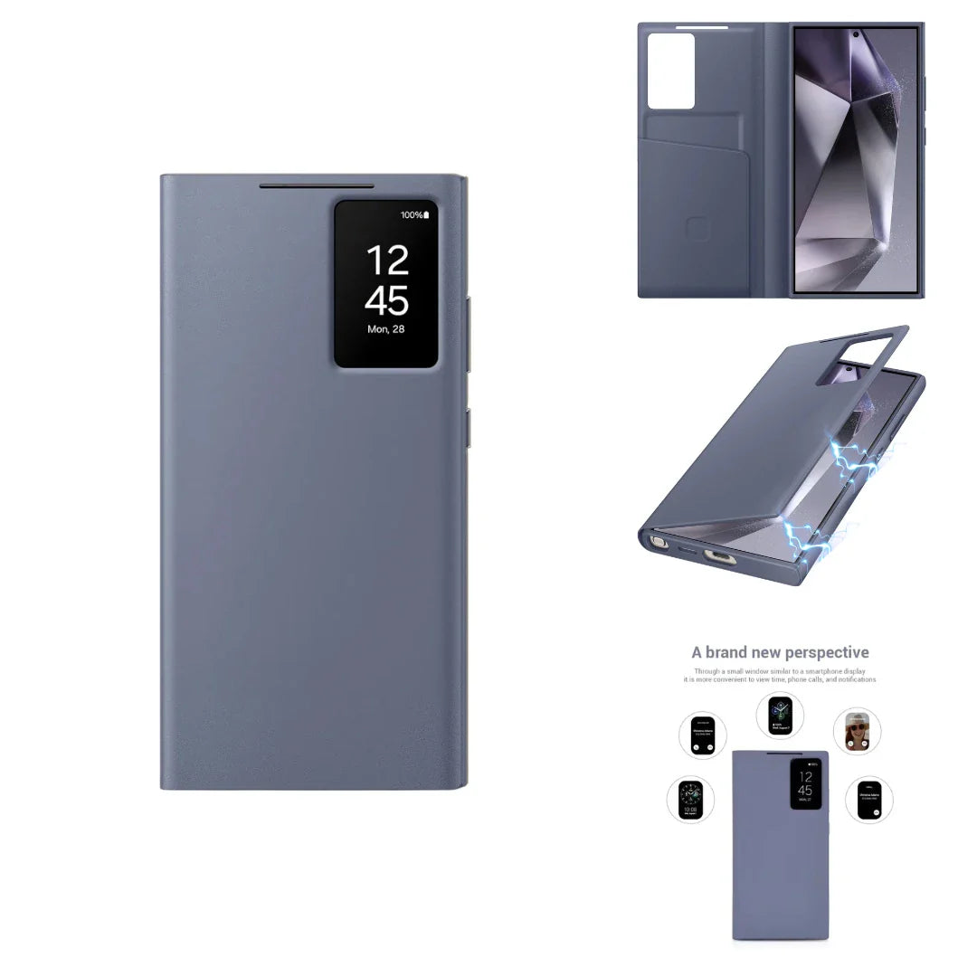 Smart View Wallet Flip Case - Samsung