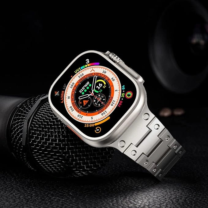 Zitel Stainless Steel Bands Compatible with Apple Watch.