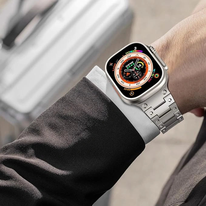 Zitel Stainless Steel Bands Compatible with Apple Watch.