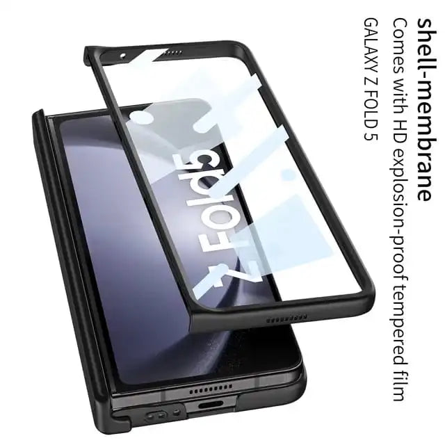 Samsung Galaxy Z Fold Rugged Protective Case with Ring Holder.