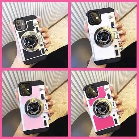 3D Metal Camera Style iPhone Case & Cover.