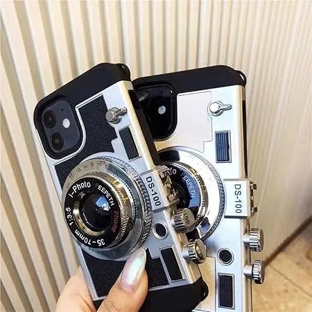 3D Metal Camera Style iPhone Case & Cover.