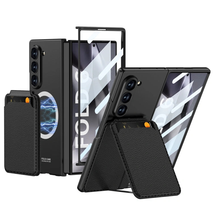 Samsung Galaxy Z Fold6 GKK Integrated Magsafe Detachable Card Slot Phone Case.