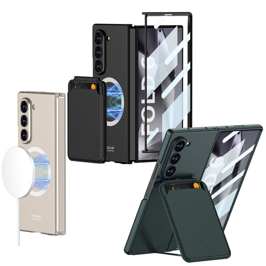 Samsung Galaxy Z Fold6 GKK Integrated Magsafe Detachable Card Slot Phone Case.