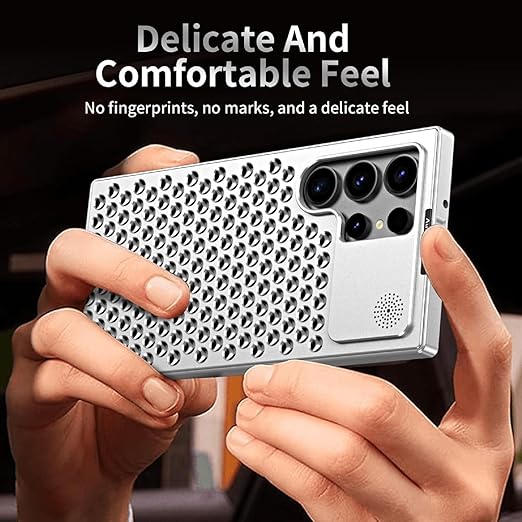 TIJAS Aluminum Full Metal Phone Case for Samsung Galaxy S24 Ultra & S23 Ultra - Ultimate Protection. & Premium Design.