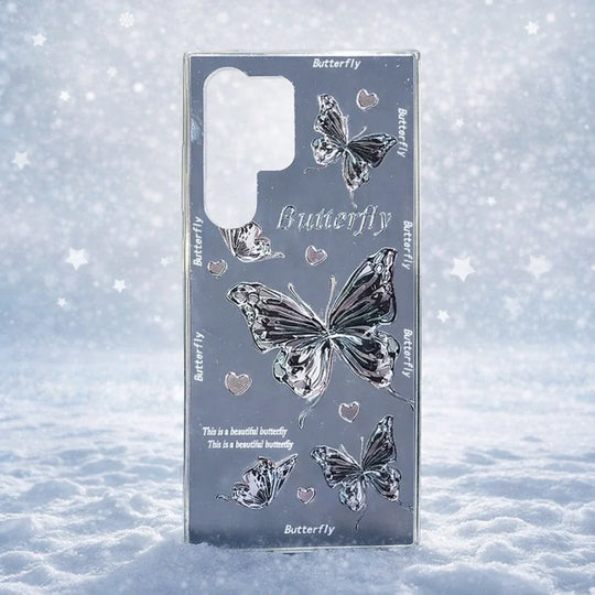 ORRY Crystal Butterfly Winter Glow Phone Case