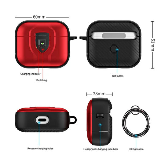 For Apple AirPods 3 Bluetooth Earphone Case.