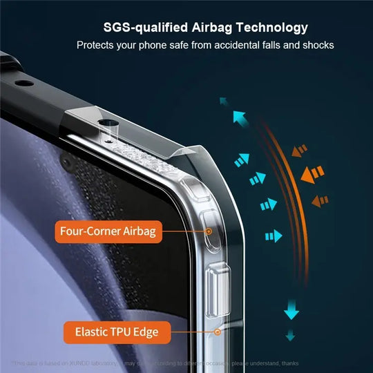 XUNDD Beetle Series Galaxy Z Fold 6 Case – Hinge & Glass Protector.