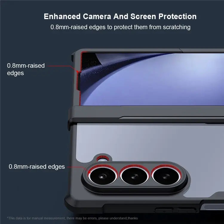 XUNDD Beetle Series Galaxy Z Fold 6 Case – Hinge & Glass Protector.